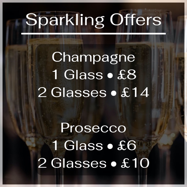 Sparkling Offers. Champagne. Prosecco
